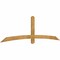 Ekena Millwork Bellingham Rough Sawn Timber Gable Bracket, Western Red Cedar, 96"W x 28"H x 2"D x 4"F, 7/12 Pitch GBW096X28X0204BEL00RWR - alternate 4